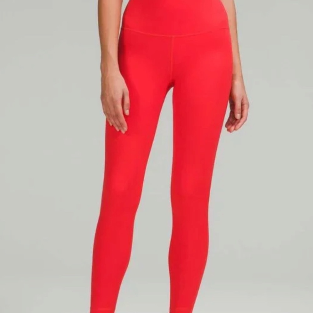 lululemon Align™ High-Rise Pant 25" Carnation Red Size 8